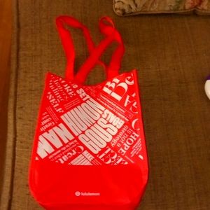 Lululemon reusable tote bag